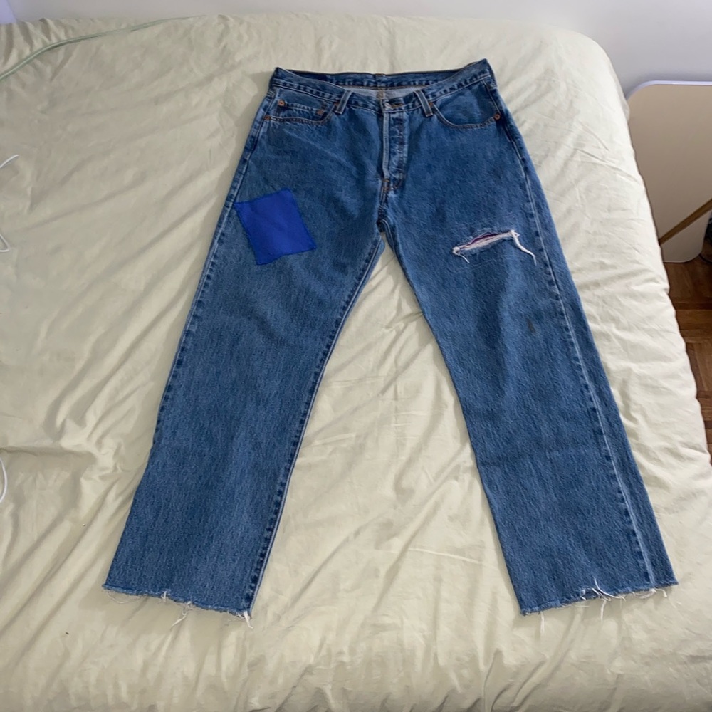 Reworked Patched Levi’s